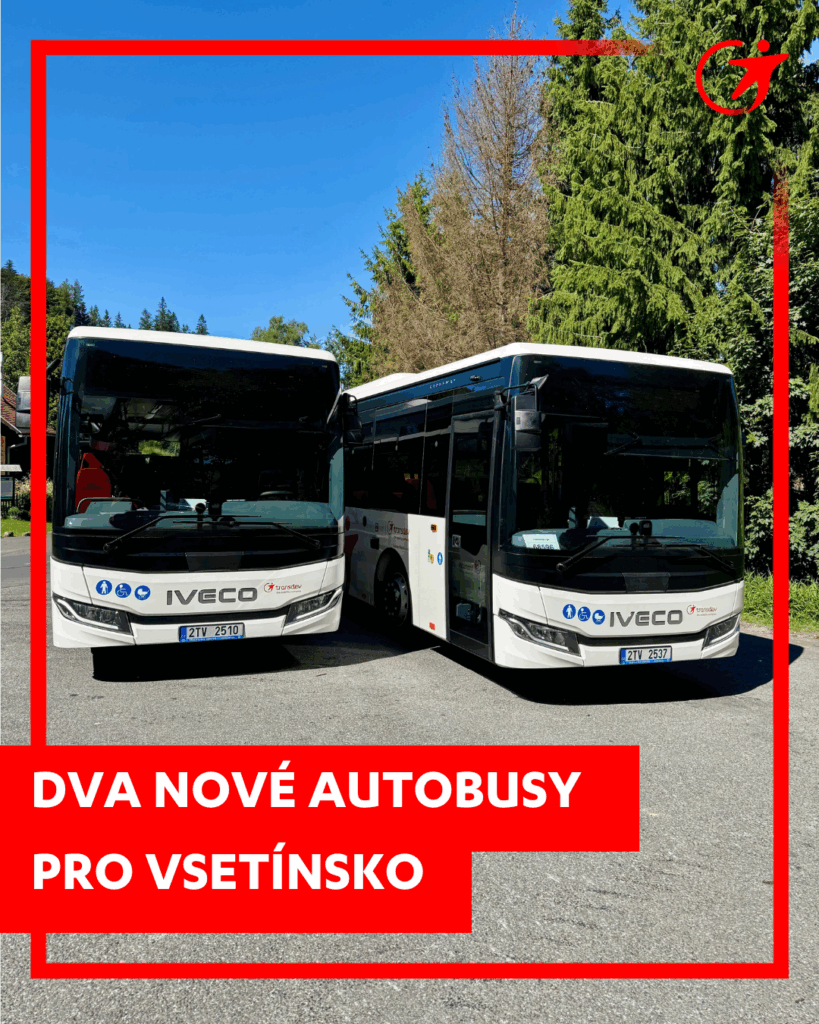 Dva nové autobusy pro Vsetínsko